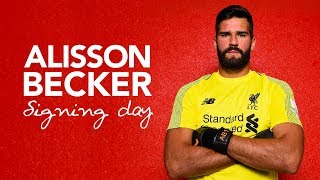 Alisson Beckers first day at LFC  Signing Day Vlog [upl. by Wahkuna]