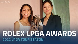 2022 ROLEX LPGA Awards [upl. by Imre464]