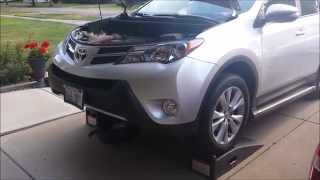 How to Oil Change Toyota Rav4 25L 4 Cylinder 2013 2016 DIY and save money [upl. by Ilyah]