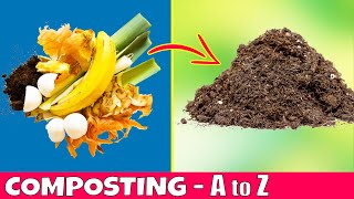 EASY COMPOSTING FOR HOME GARDENERS  Complete Tutorial on Making Compost [upl. by Wendt268]