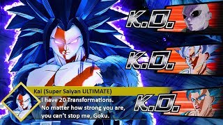 So My STRONGEST CaC Has 20 TRANSFORMATIONS NEW Super Saiyan ULTIMATE Xenoverse 2 MODS [upl. by Cozmo]