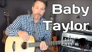 Baby Taylor Guitar BT1 Review With YourGuitarSage [upl. by Anayit]