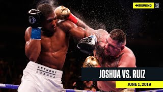 FULL FIGHT  Anthony Joshua vs Andy Ruiz DAZN REWIND [upl. by Roseann]