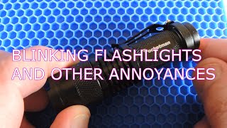 ANNOYING BLINKING FLASHLIGHTS AND HOW TO FIX [upl. by Ahsirak820]