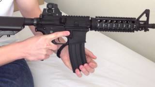 Airsoft Colt M4 CQB Review Test Fire [upl. by Tur723]