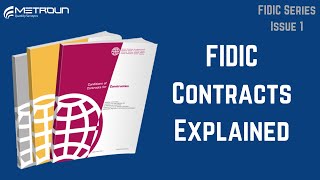 FIDIC Contracts Explained [upl. by Milburr]