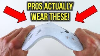 THE WORST SHIN GUARDS THAT PRO FOOTBALLERS ACTUALLY WEAR [upl. by Bitthia]