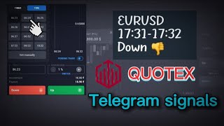 How to place Quotex signals from telegram [upl. by Aurora289]