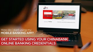 Tutorial 2  Sign Up in China Bank Mobile Banking App using your China Bank Online Credentials [upl. by Annawoj]