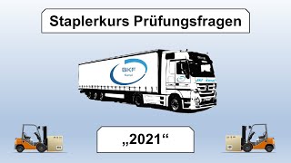 Staplerkurs Prüfungsfragen [upl. by Prudy458]