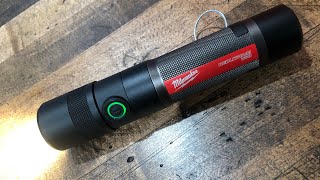 Milwaukee USB REDLITHIUM Rechargeable Flashlight 1100L  Worth Its Weight In Gold [upl. by Notlaw928]