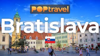 Walking in BRATISLAVA  Slovakia 🇸🇰 4K 60fps UHD [upl. by Nalym532]