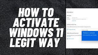 How to Activate Windows 11 [upl. by Dearden]