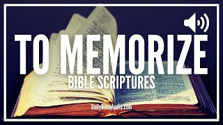 Bible Verses To Memorize  Powerful Scriptures Every Christian Should Memorize [upl. by Lorrin]