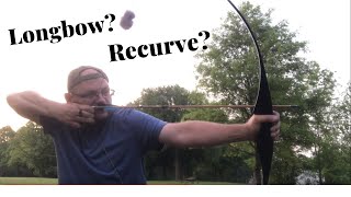 Longbow Vs Recurve Part 1 Differences Pros and Cons [upl. by Reifinnej]