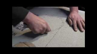 How To Install Cement Board on the Floor measuring and cutting tips [upl. by Allebram]