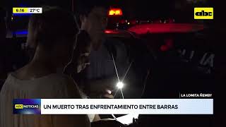 Un muerto tras enfrentamiento entre barras [upl. by Grondin]