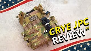 Crye Precision Jumpable Plate Carrier Review 2017  MULTICAM MINUTE [upl. by Ydualc731]