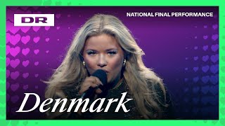 Sissal  Hallucination  Denmark 🇩🇰  National Final Performance  Eurovision2025 [upl. by Yanahs]