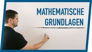 Mathematische Grundlagen Quermix  Mathe by Daniel Jung [upl. by Munro]