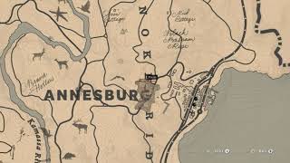 Annesburg Treasure RDR2 [upl. by Egroej]