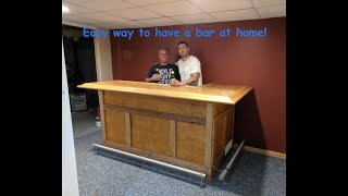 Home Bar Build [upl. by Medlin760]