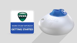 Vicks Warm Steam Vaporizer V150  Getting Started [upl. by Coplin]