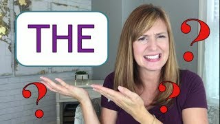 How to Pronounce THE  American English Pronunciation Lesson [upl. by Janetta]