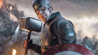 Captain America Lifts Thors Hammer Mjolnir Scene  AVENGERS 4 ENDGAME 2019 Movie Clip [upl. by Claud]