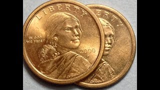 No Date Sacagawea Dollar Coins [upl. by Nero168]