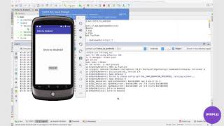 Running a Kotlin App within Android Studio  Android 101 [upl. by Pope706]