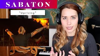 Sabaton quotUprisingquot REACTION amp ANALYSIS by Vocal CoachOpera Singer [upl. by Hirst]