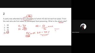 Epidemiology MCQs [upl. by Amrac]