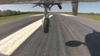 c 172 M Nose wheel shimmy [upl. by Cressler]