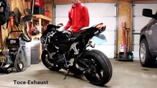 Honda CBR600RR Toce Exhaust [upl. by Dietz]