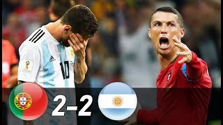 Portugal vs Argentina 22  All Goals amp Extended Highlights Last Matches [upl. by Cadmann825]