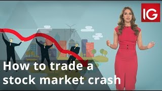 How to trade a stock market crash  How to trade with IG [upl. by Lorin504]