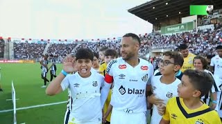 Santos 3  0 Inter De Limeira highlights [upl. by Reilamag]