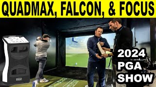 FORESIGHT SPORTS FALCON QUADMAX amp FOCUS AI 2024 PGA Merchandise Show [upl. by Polloch]