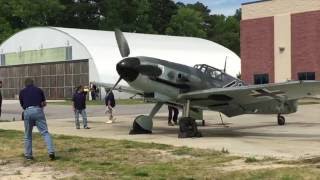 MAM German ME109 Messerschmitt BF 109 First US Flight 52016 [upl. by Edas]