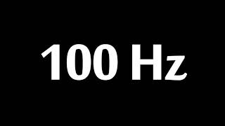 100 Hz Test Tone 10 Hours [upl. by Stier]