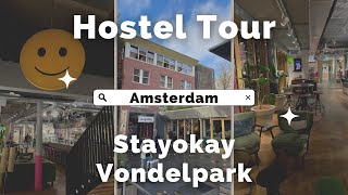 Stayokay Amsterdam Vondelpark Hostel Tour [upl. by Acinna]