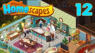 HOMESCAPES STORY WALKTHROUGH  PART 12 GAMEPLAY   iOS  Android [upl. by Pollux864]