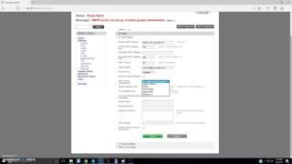 Lexmark SMTP setup [upl. by Sarnoff511]