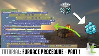 MCreator Tutorial Building the Smelting Procedure Part 1 [upl. by Suzzy]