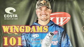 Wing Dam Fishing 101 Cade Laufenberg  Mississippi River Bass Fishing Secrets [upl. by Nimajnab]