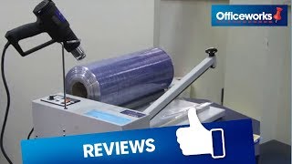 Ezi Shrink a pack Shrink Wrap Machine Overview [upl. by Aynotak]