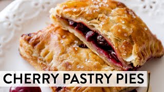 Simple Cherry Pastry Pies  Sallys Baking Recipes [upl. by Aoh]