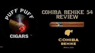 Cigar review Cohiba Behike 54 [upl. by Forrester27]