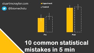 Ten Statistical Mistakes in 5 Min [upl. by Hephzibah528]